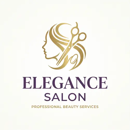 Sophisticated Logo Design for Elegance Salon