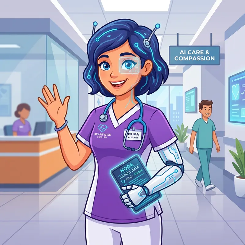 Meet Nora: Your AI Nurse Mascot Meet Nora: Your AI Nurse Mascot