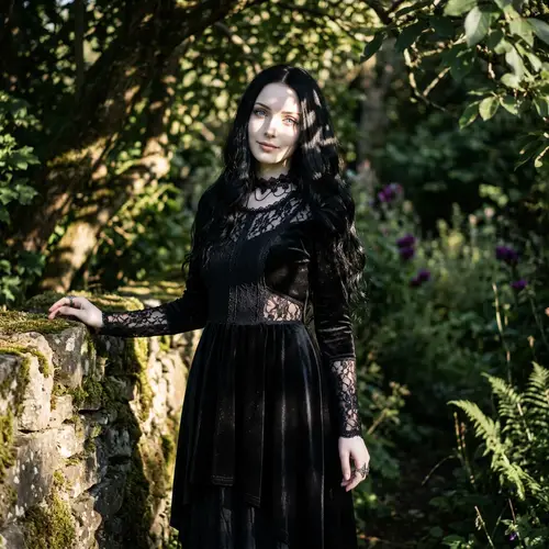 Gothic Elegance: Captivating Beauty in Nature