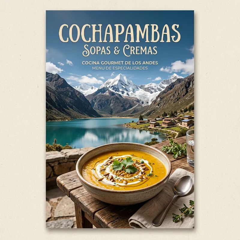 Cochapambas: Gourmet Soup Menu in the Mountains Cochapambas: Gourmet Soup Menu in the Mountains