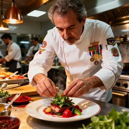 Hyper-Realistic Portrait of a Professional Chef