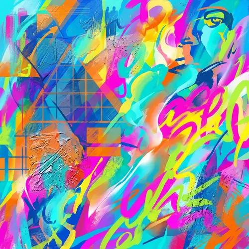 Youthful Perspective: Abstract Image of Young Individuals