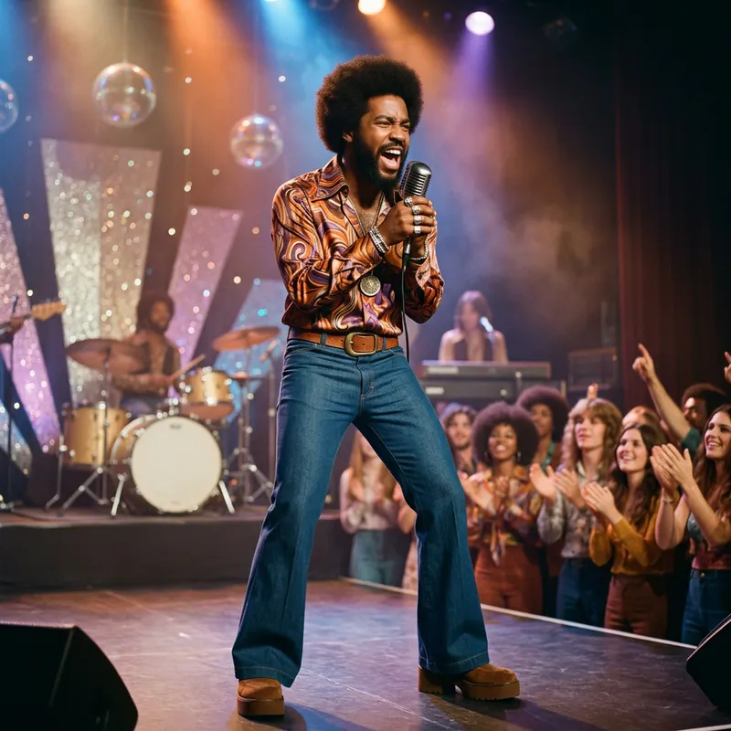 70s R&B Singer: Soulful Sounds from the Disco Era