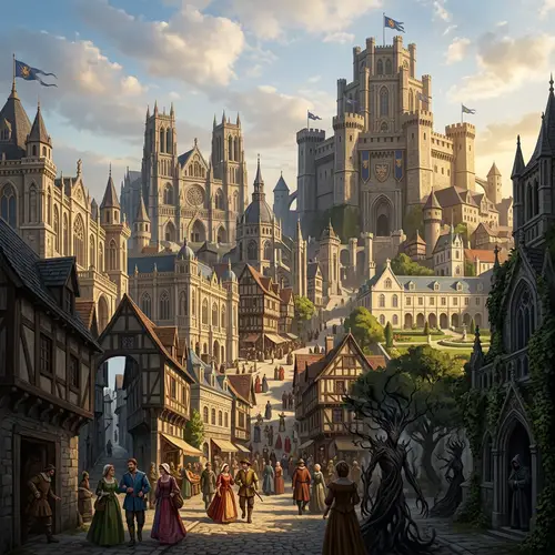 Morfort: Majestic Medieval Capital | DnD Fantasy City
