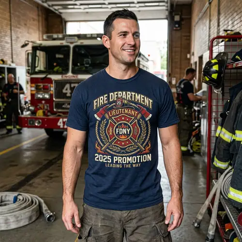 Firefighter Shirts 2025 Promotion
