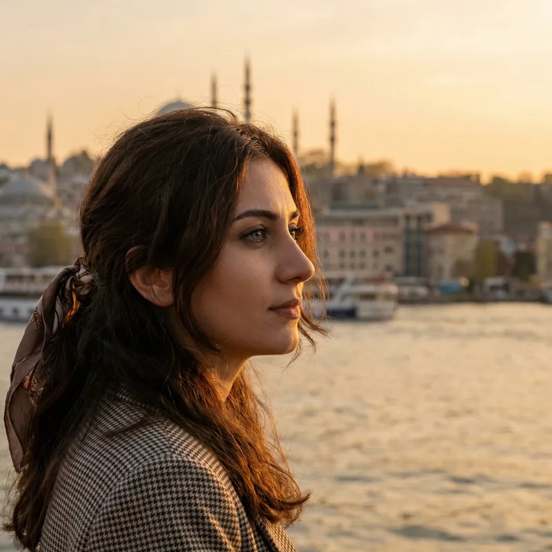 Stunning Turkish Woman in Golden Hour | Istanbul Stunning Turkish Woman in Golden Hour | Istanbul