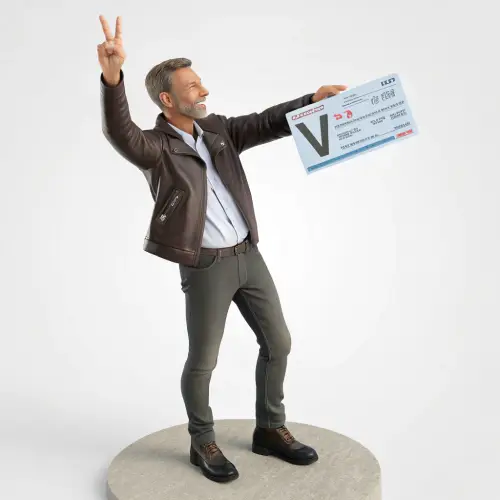 3D Model Man for Event Show Tickets | Event Company