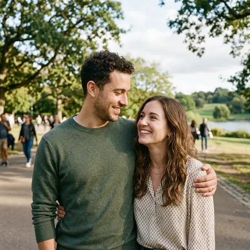 Two Photos of a Couple: Cherished Memories