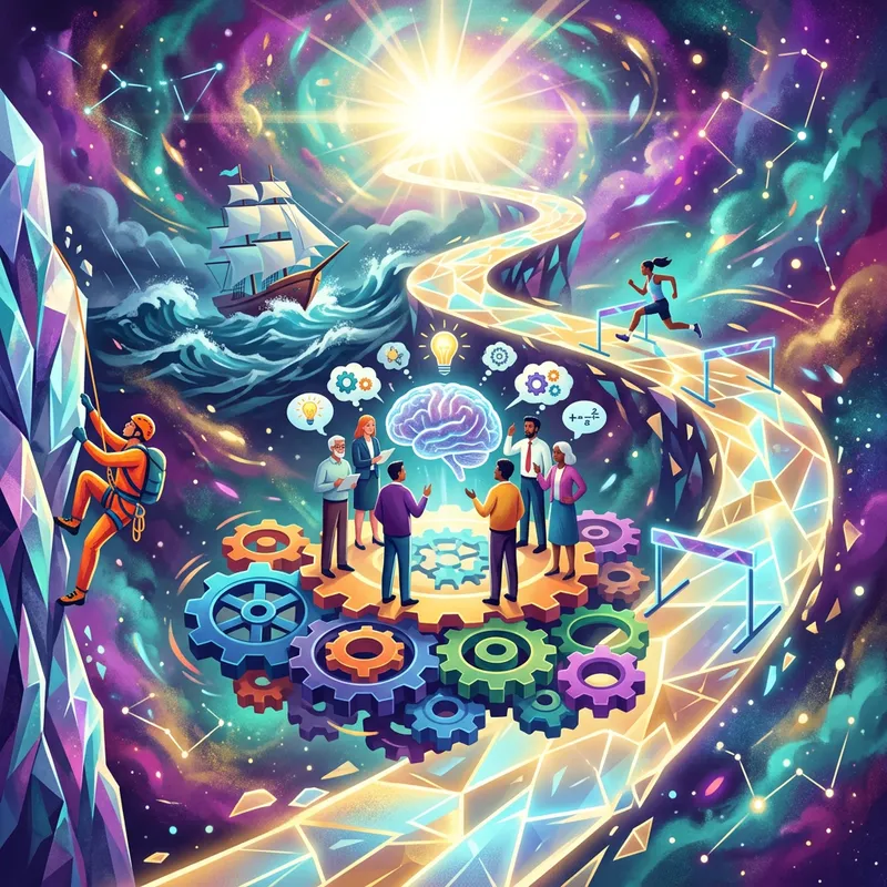 Entrepreneurial Mindset Visualization | Abstract Concept