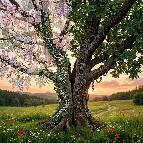 Feminine & Masculine Tree: A Symbol of Duality