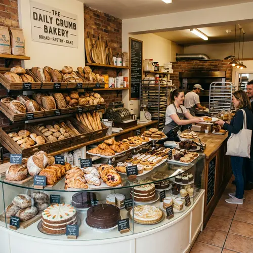 Delicious Bread, Pastries & Cakes Bakery