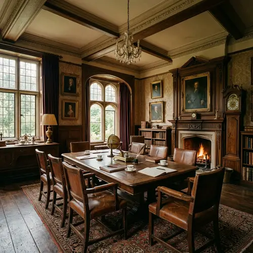 Beautiful Vintage Meeting Room Design Ideas