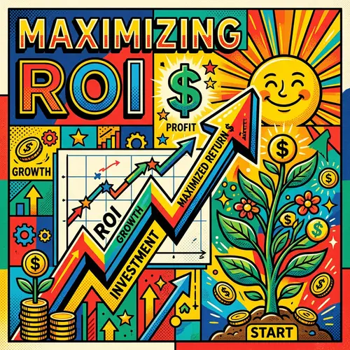 Maximizing ROI in Bold Pop Art Style