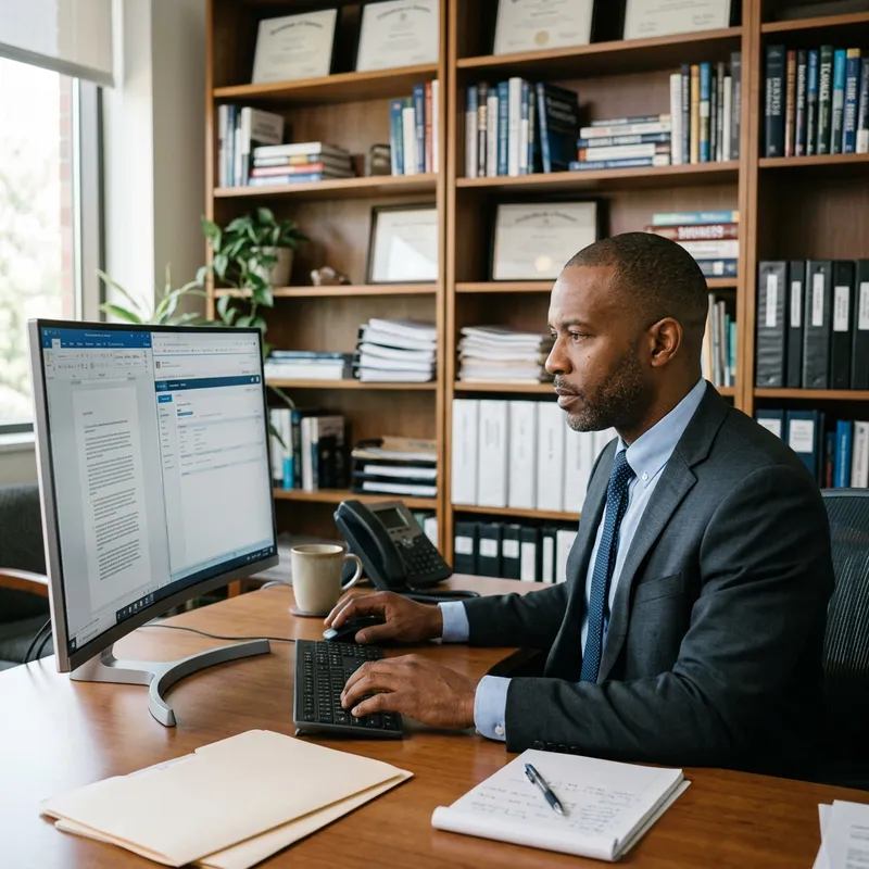 Gunnar Grude Ueland Working in Office Environment Gunnar Grude Ueland Working in Office Environment