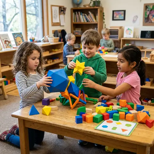 Abstract Geometry for Kids: Creative Learning Activities