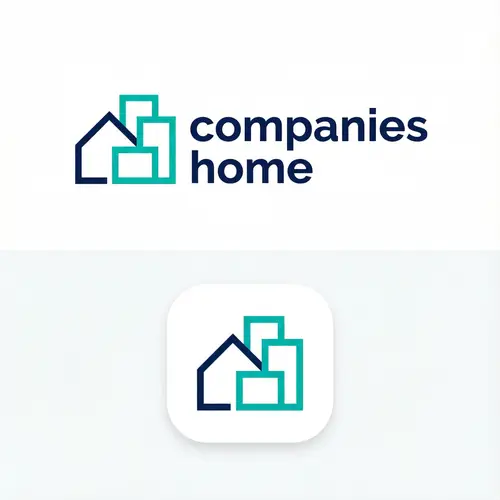 Companies Home: Modern Minimalist Logo Design
