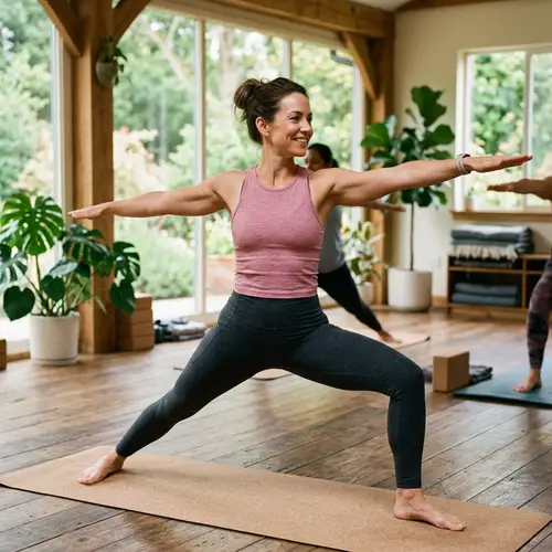 Fashionable Yoga Wear for Fit Women Over 40