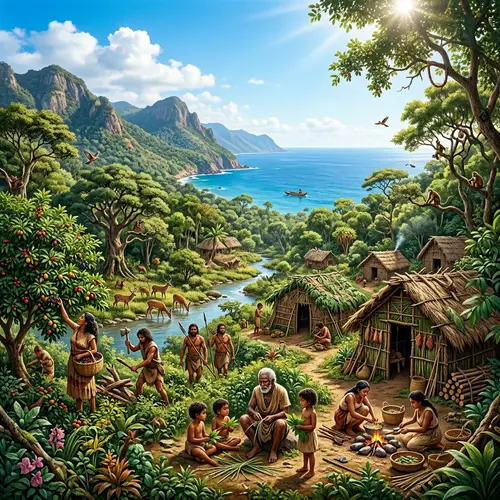 A World Without Technology: Harmony and Balance with Nature