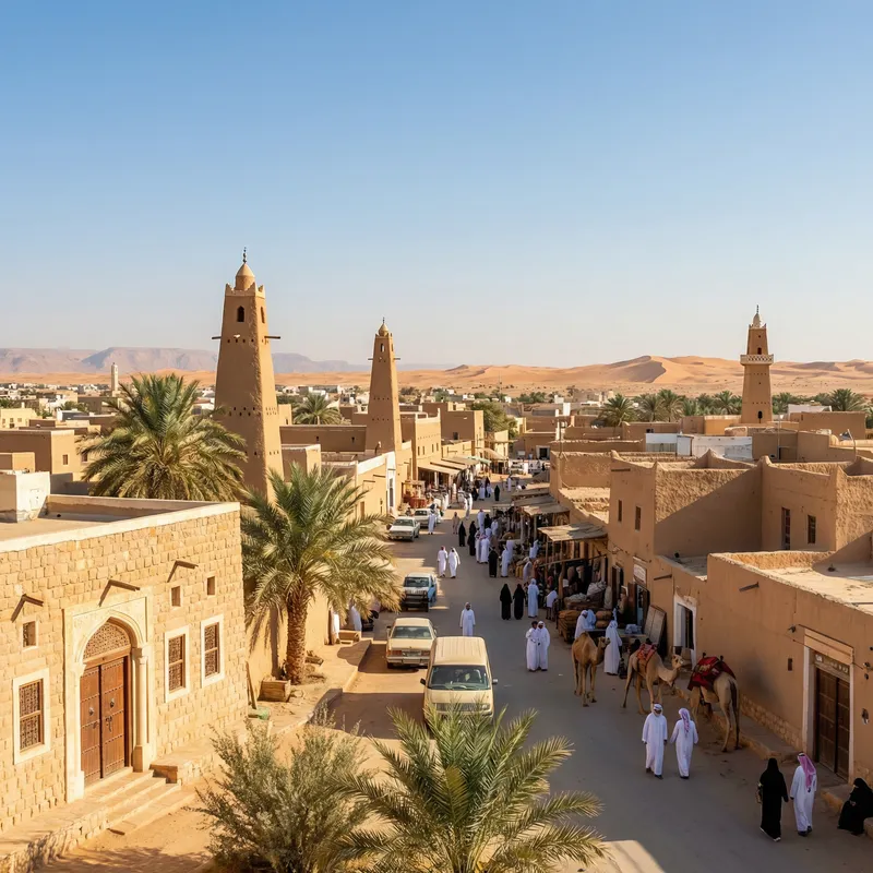Discover Alzulfi City: Arabian Architecture & Desert Oasis