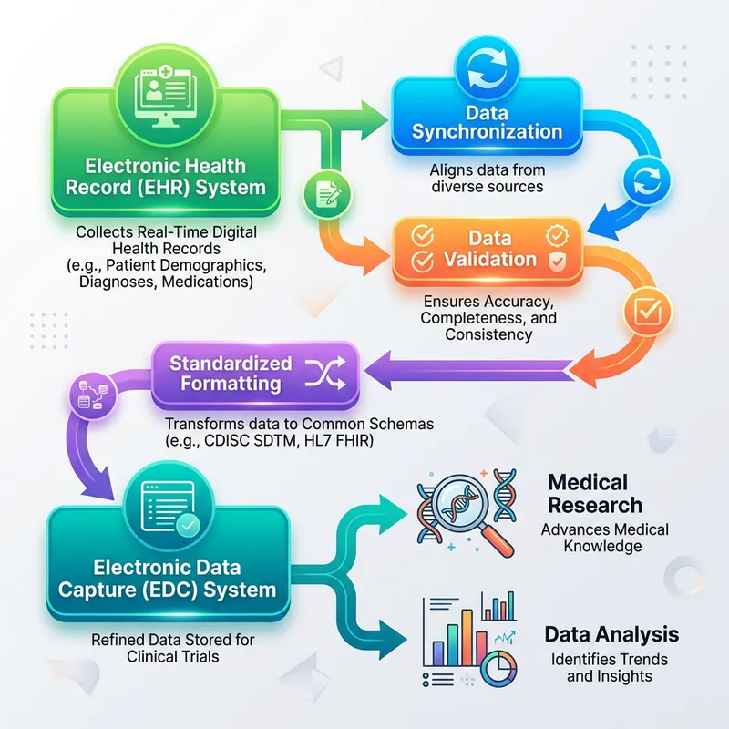 Data Integration Workflow: EHR to EDC | Efficient Data Transfer