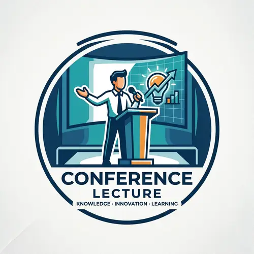 Iconic Conference Presenter Logo