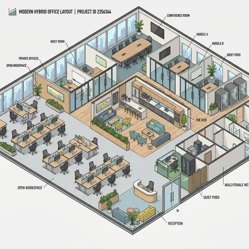 Office Layout Ideas for Optimal Space Utilization