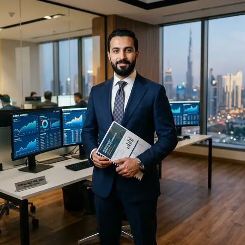 Elegant Financial Advisor in His 30s | Professional Finance Consultation