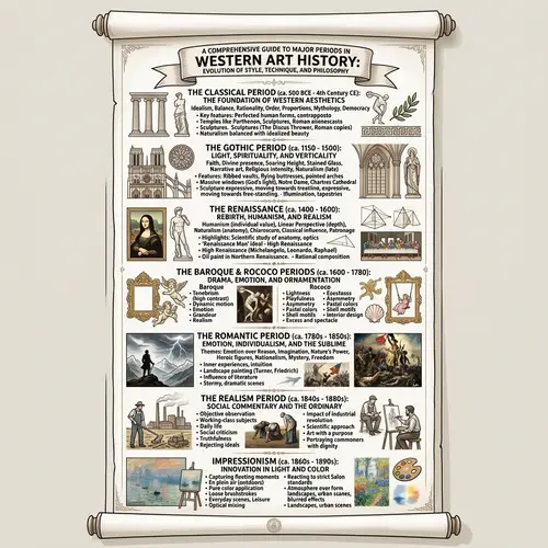 Comprehensive Review of Western Art History