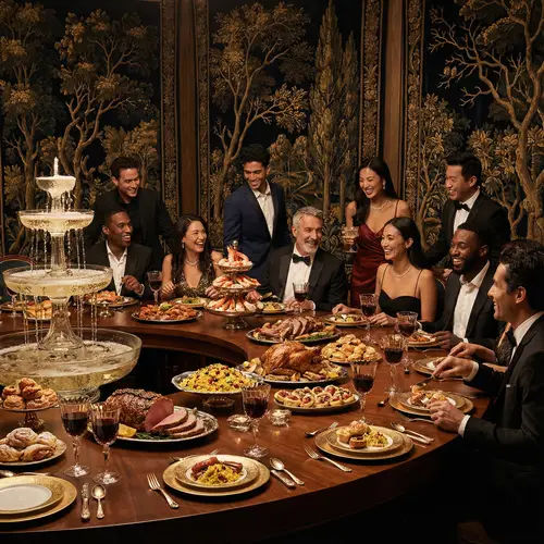 Indulge in Luxury: A Lavish Banquet Experience