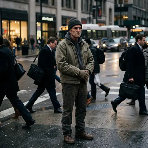 Unseen Struggle: The Anonymous Pawn of Quiet Dignity