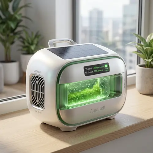 Innovative Solar-Powered CO2 to Oxygen Device