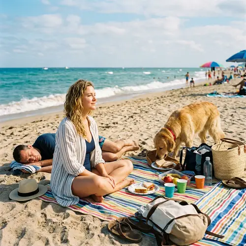 Family Beach Picnic: Fun in the Sun