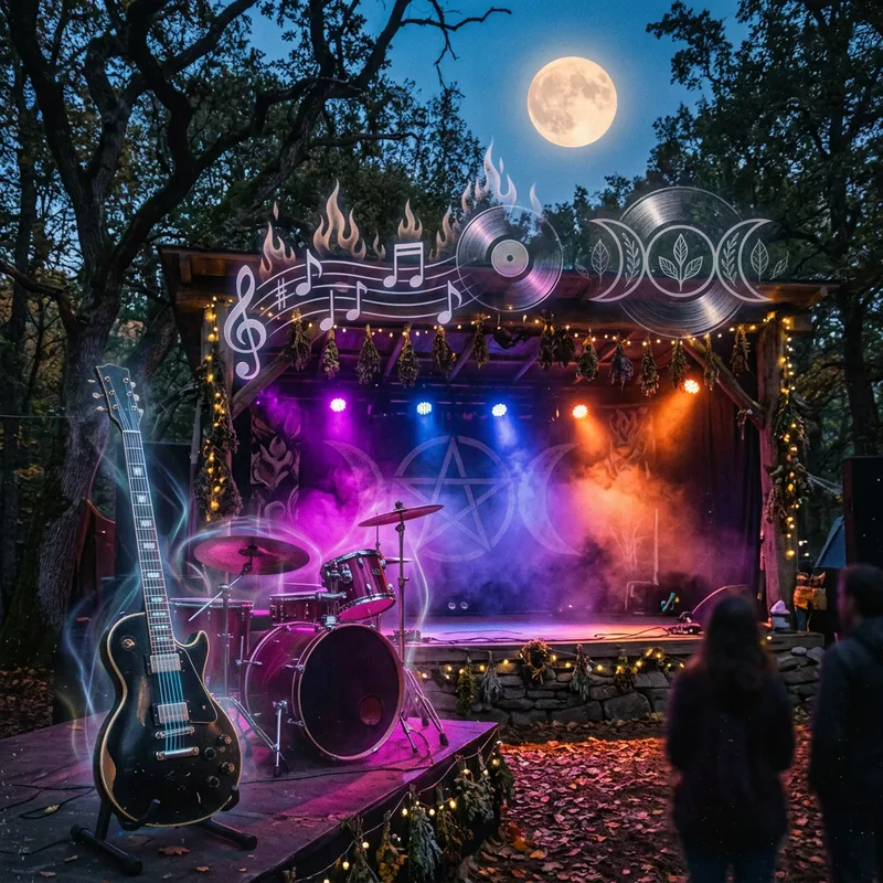 Rock 'n' Roll Wiccan Spectacle: A Musical Spiritual Journey