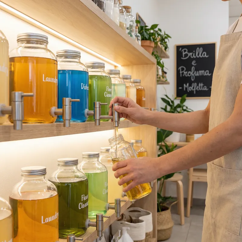 Eco-Friendly Detergent Refills Boutique in Molfetta