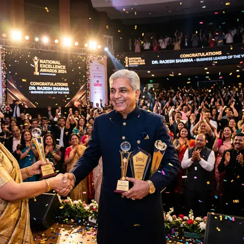 Rajini Kanth Receives Awards | Celebratory Scene Unfolds