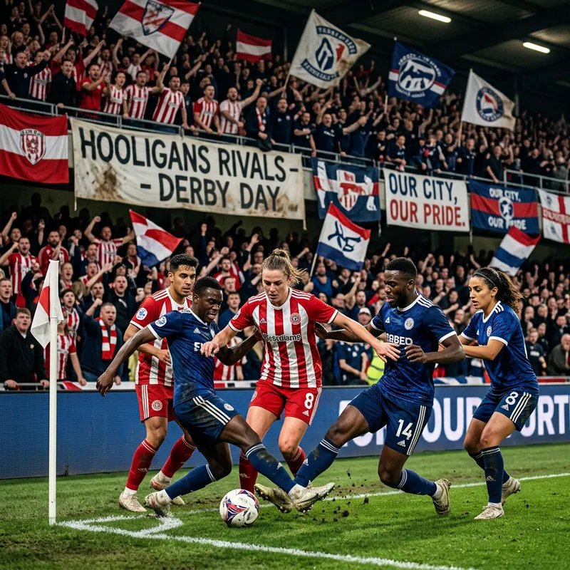 Hooligans Rivals Soccer Face Off