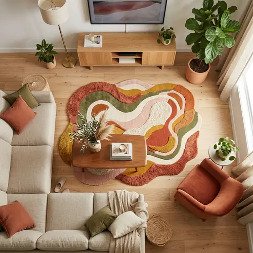 Trendy Hand-Tufted Irregular Rugs for Your Home