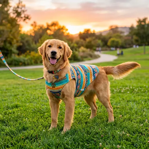 Colorful Outfit for a Happy Dog | Fun-Filled Dog Fashion