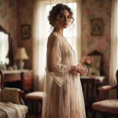 Elegant Sheer Lingerie: Timeless Fashion Allure