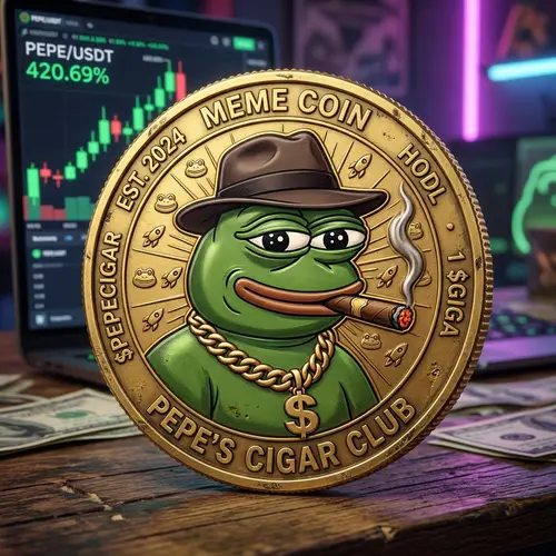 Pepe Frog Meme Coin: Smokin' Style