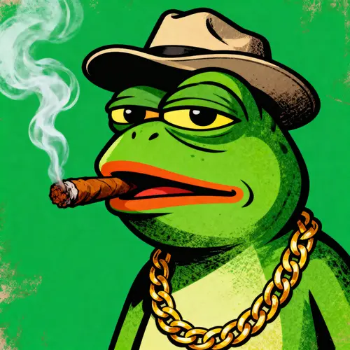 Pepe Frog Meme Coin: Smokin' Style