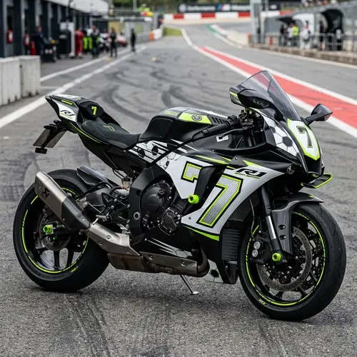 Yamaha R1 CR7 Edition: Speed Meets Style