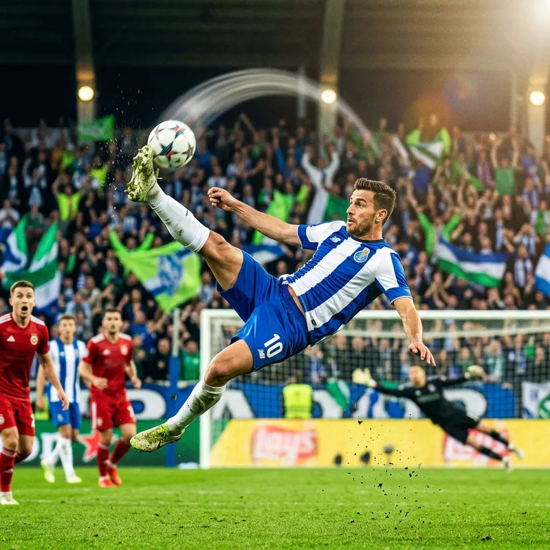 Garnacho Bicycle Kick - Spectacular Football Moment Garnacho Bicycle Kick - Spectacular Football Moment