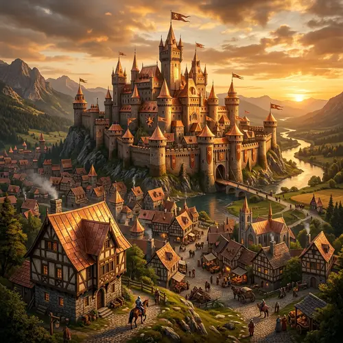 Medieval Copper Kingdom: Castle and Home