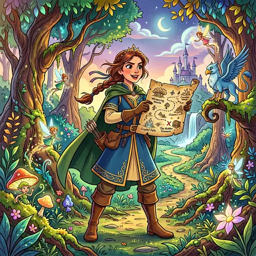 Adventurous Princess: A Disney-Inspired Tale