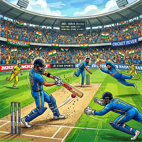 Dynamic Cricket Game Highlights | Intense Action Captured