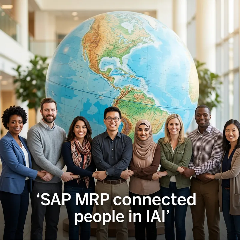 Unity of Humanity: Global Connection with SAP MRP in IAI Unity of Humanity: Global Connection with SAP MRP in IAI