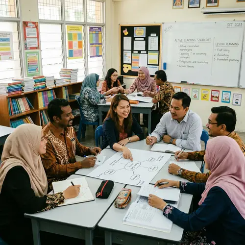 Southeast Asian Teachers Collaborating Effectively