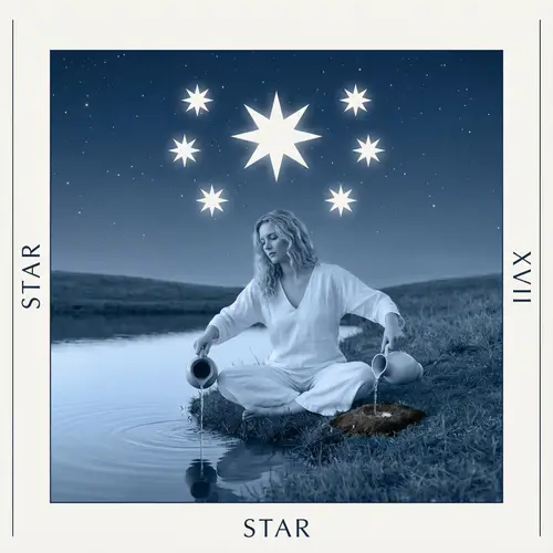 Modern Star Tarot Card Interpretation | Serene Woman Pouring Water