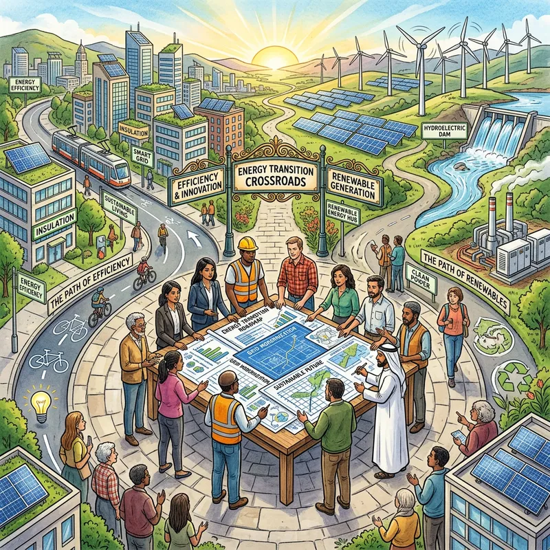 Efficiency and Renewable Energy: Navigating the Energy Transition